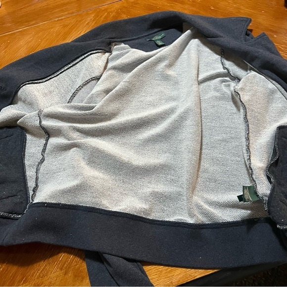 Ralph‎ Lauren Blue Military Style Jacket Size Large Academia Capsule Wardrobe - Picture 9 of 10